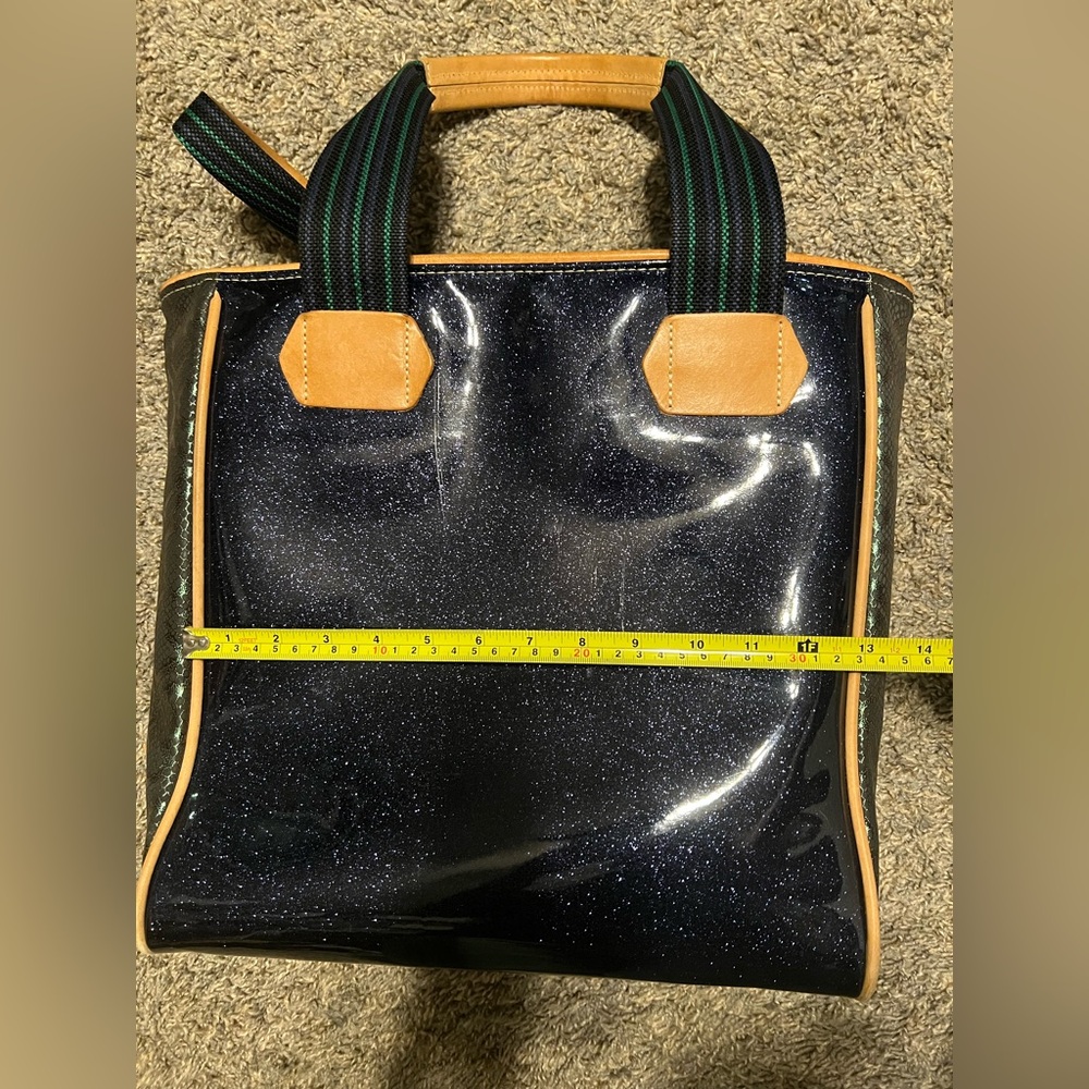 Consuela Navy and Pink Tote Bag - Picture 4 of 9